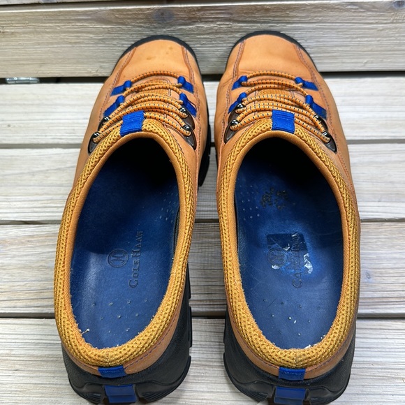 Cole Haan Orange Suede Slip Ons Size 10B - Picture 9 of 12
